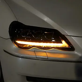 Přední světla pro Toyota REIZ MARK X 2005-2009 Vylepšení autosvětlometů Vysoce kvalitní LED denní svícení 3 Příslušenství k projektorovým čočkám 8 nejlepší prodej LED světlomety pro Toyota Mark X - №8