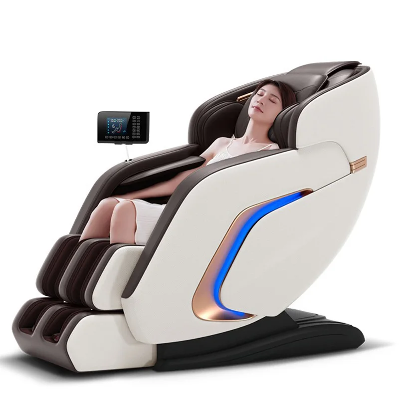 JR-V7 Luxury Intelligent 4D Stretching Massage Chair Automatic Zero Gravity Heating Massage Chair with Bluetooth Music