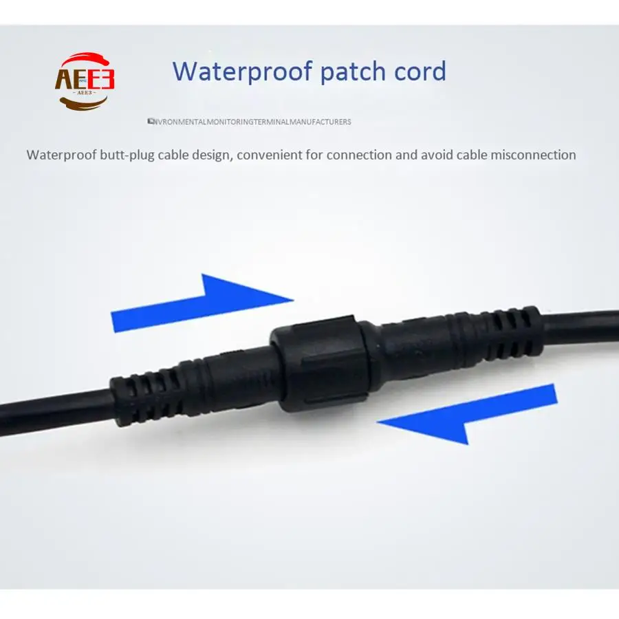 AEE3-0-70M/S Wind Speed Sensor Environment Signal Output Pulse Type Three Cups Wind Speed Sensor Anemometer DC5-30V