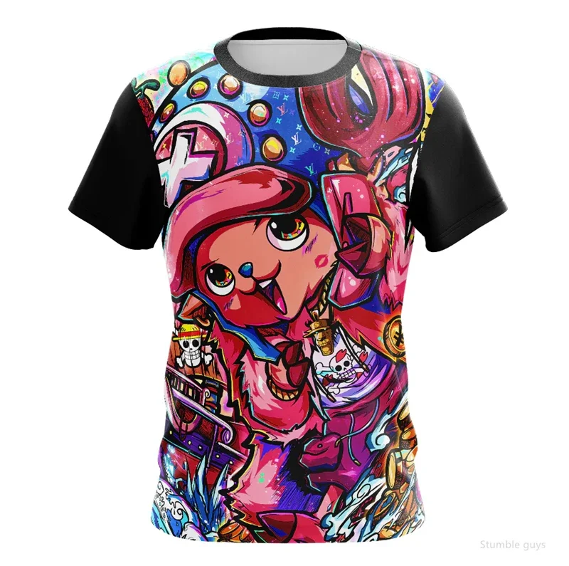 Sommer Kinder Jungen Einteiler T-Shirt Sabo Einfacher Aufdruck Lässige Jungenkleidung Mädchen Kurzarm Herren Jersey