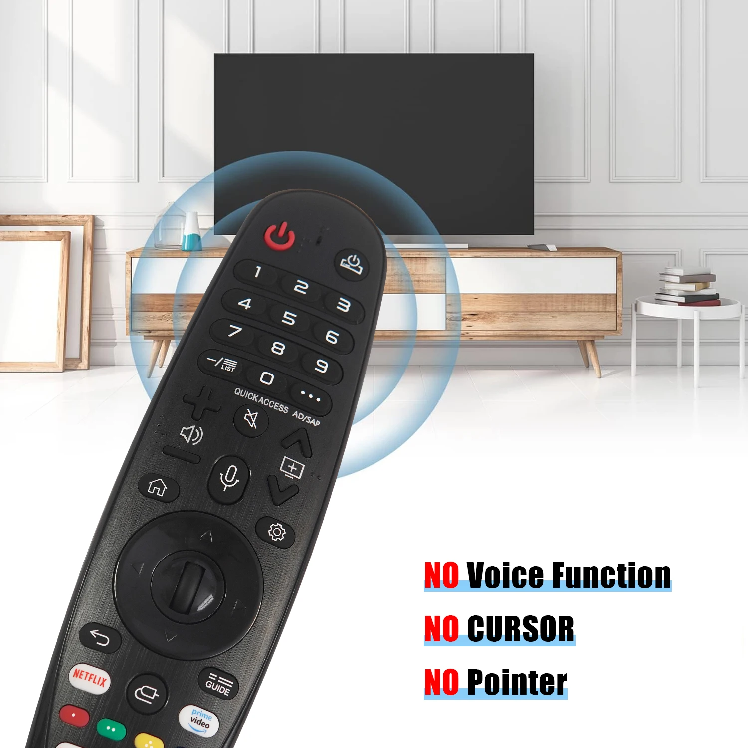 IR 20GA AKB75855501 Universal Remote Control for LG Smart TV Magic Remote control（NO Voice Function No Pointer Function）