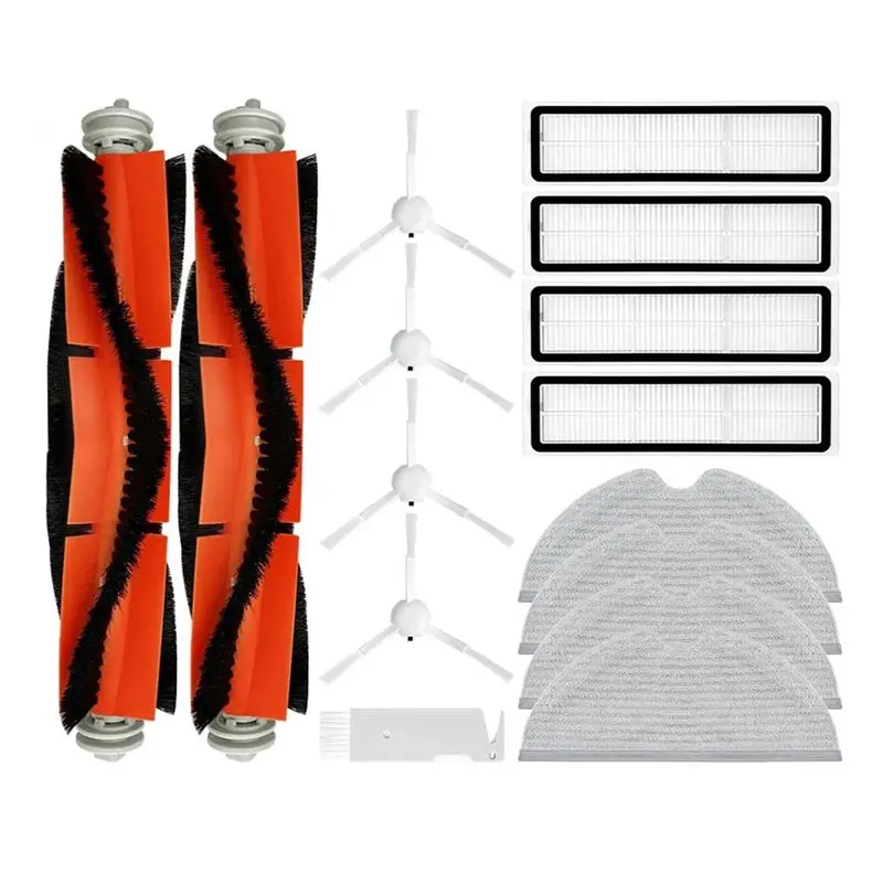 

A23P For Xiaomi Trouver Robot LDS Vacuum-Mop Finder / RLS3 Replacement Main Side Brush Hepa Filter Mop Rag