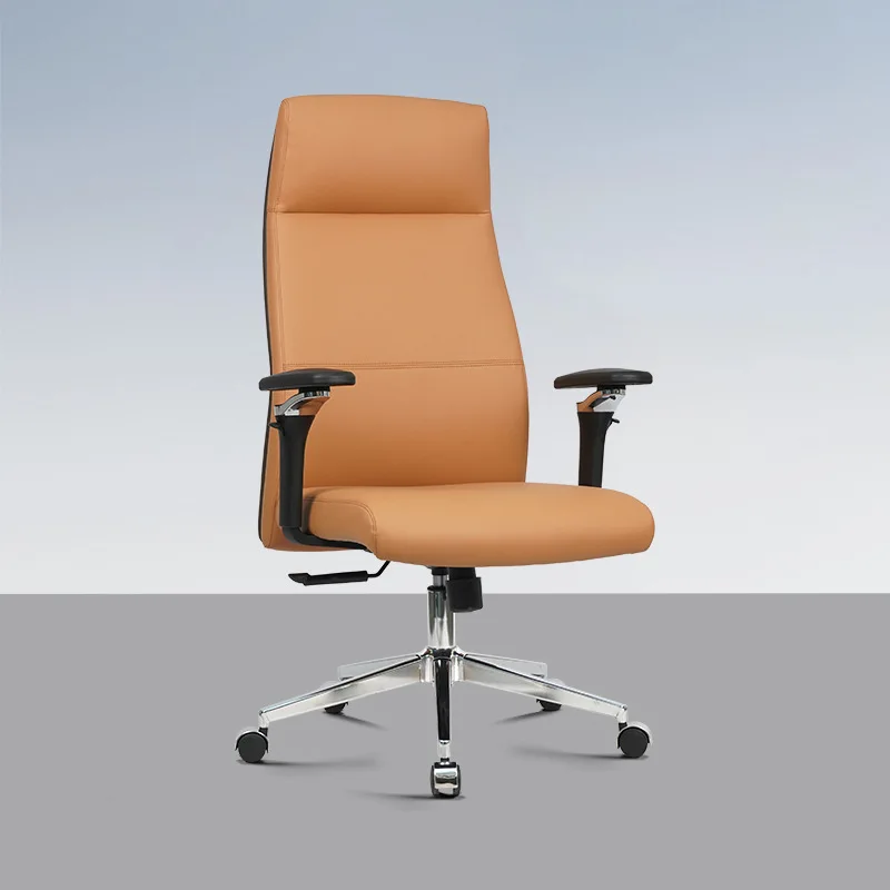 Sedie da ufficio professionali Sedia Boss girevole regolabile con schienale alto in pelle PU di lusso