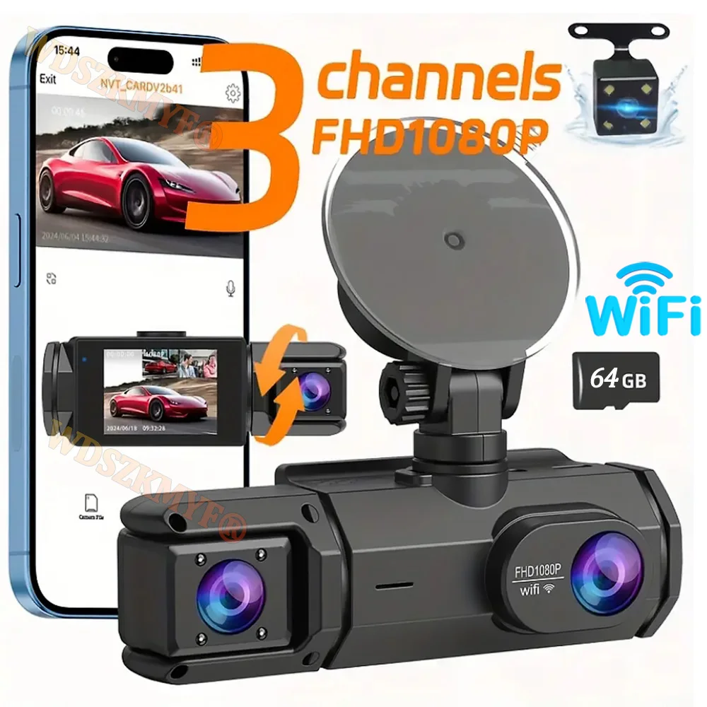 Wifi Dash Cam For C…