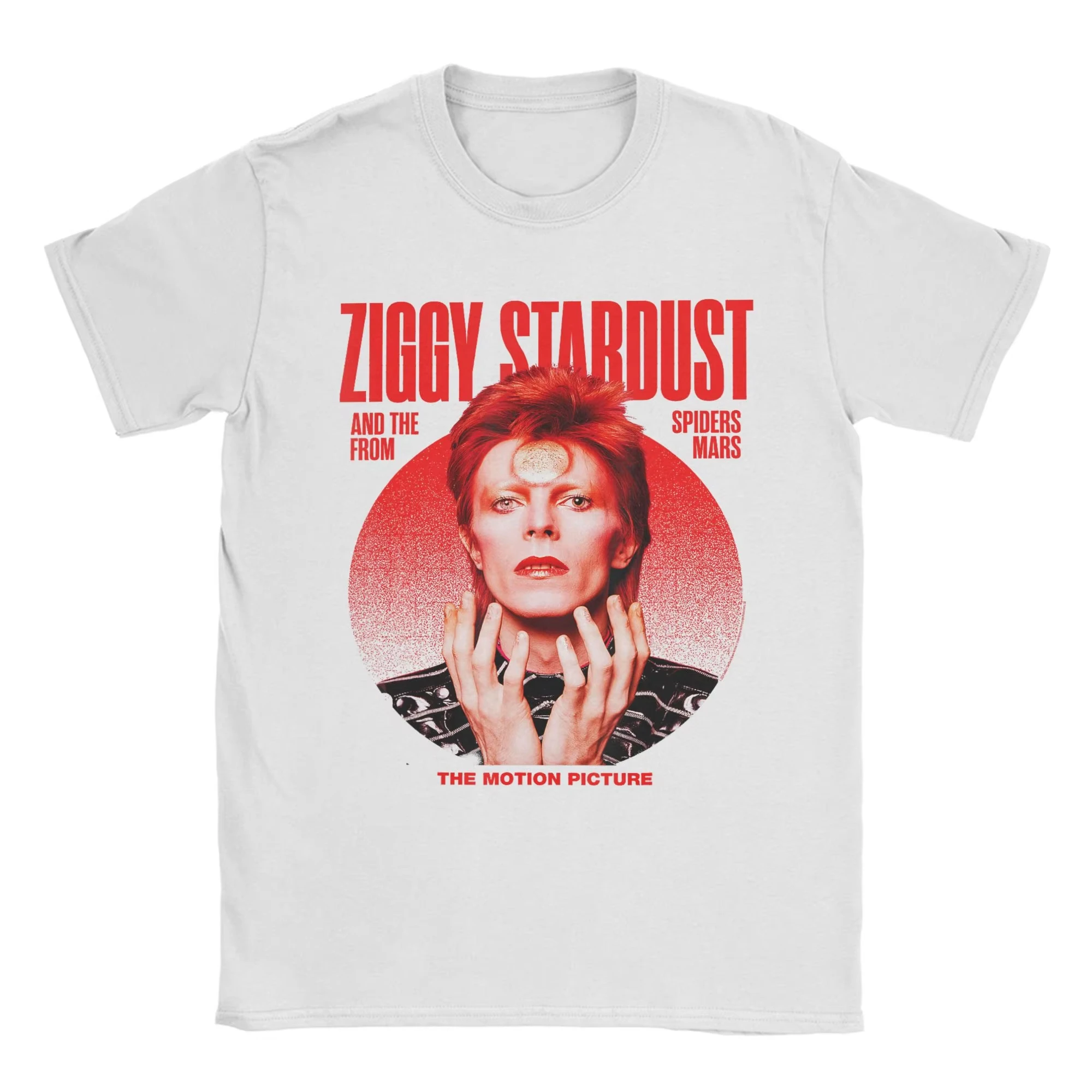 David Bowie Ziggy Stardust Dynamic Fashion T-shirt, Unisex Cotton Tee, Y2K Vintage Wholesale Short Sleeve Top T-Shirt