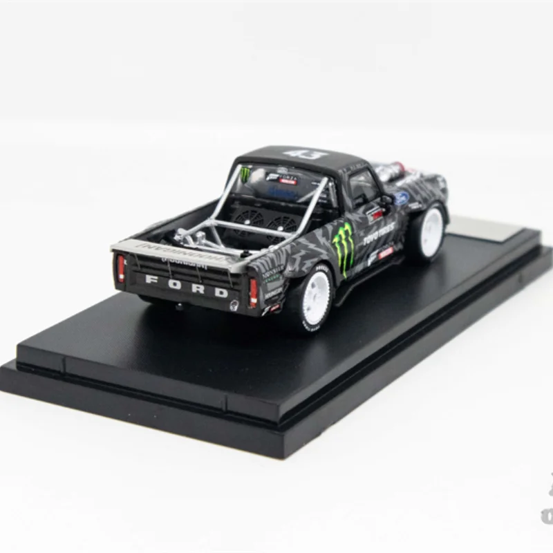 TIANMEN Mountain 1977 F-150 Diecast Model Car Street Weapon 1:64 Hoonitruck Ken Block Model Number Scale Battery Type Features