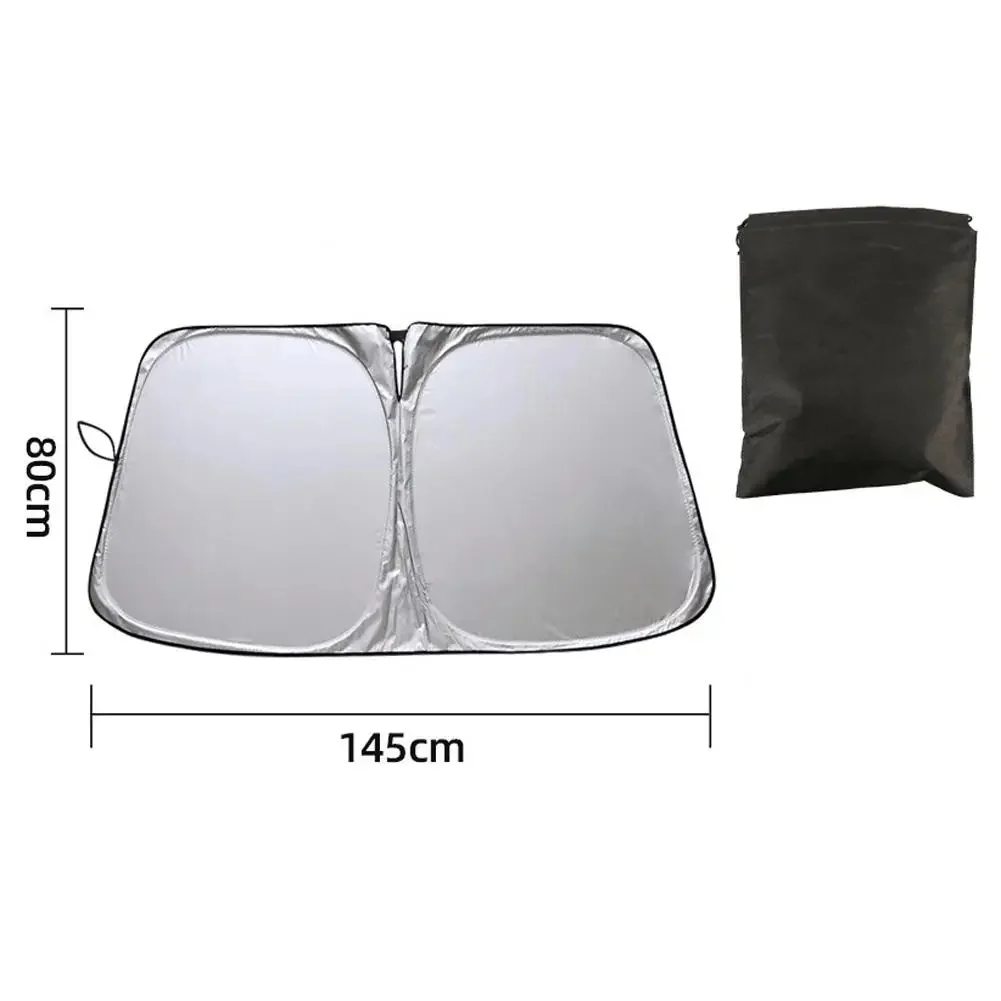 Universal Car Front Windshield Sun Visor Foldable UV Protection Sunshade Heat Insulation Window Sun Cover Auto Interior Accessor