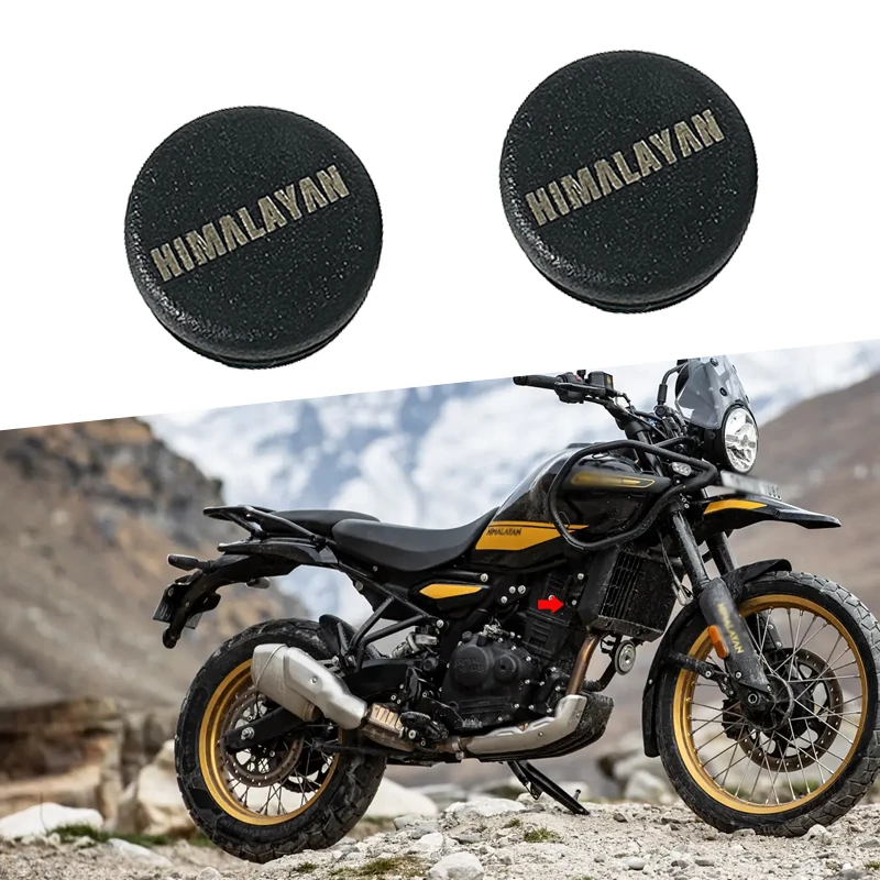 For Himalayan452 Himalayan450 2024-2025 Motorcycle Frame Hole Cover Caps Plug Decorative Frame Cap Set HIMALAYA