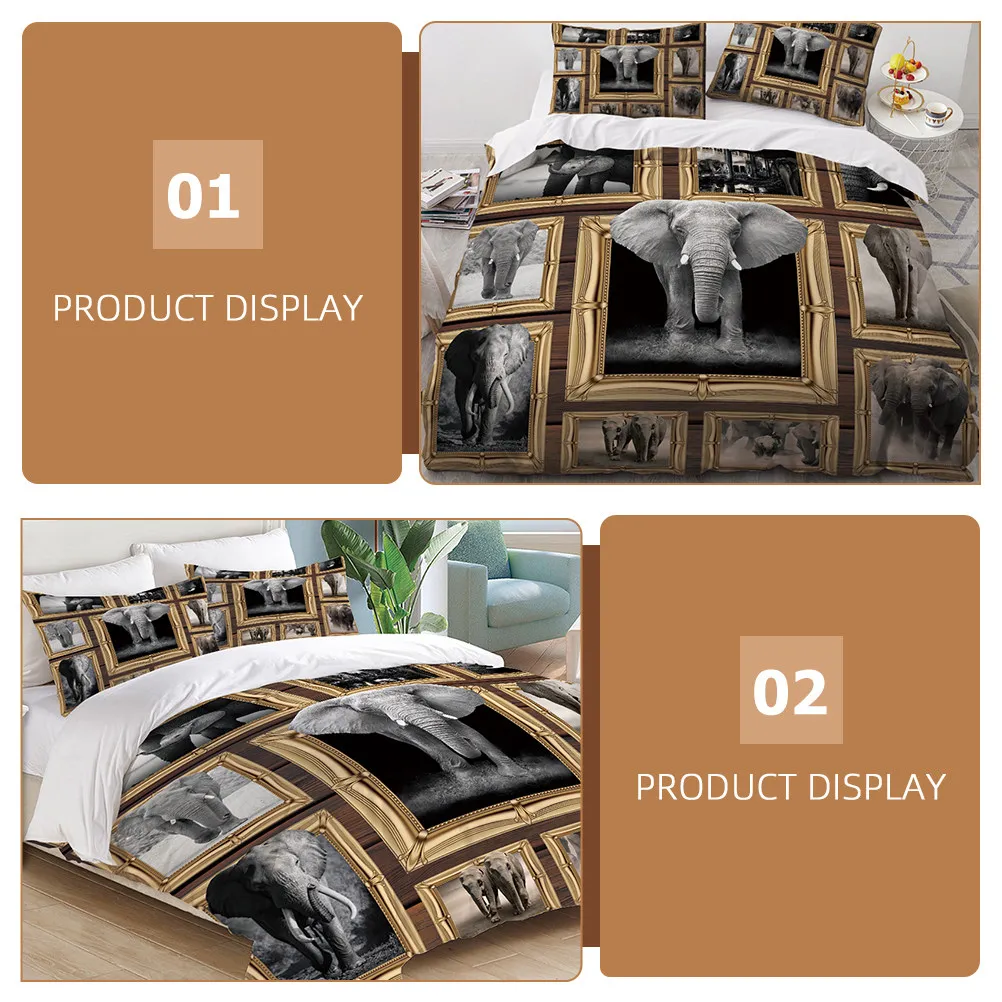 set-di-3-pezzi-stampati-in-3d-copripiumino-federe-e-lenzuola-in-poliestere-liscio-200x135cm-con-stampa-elefante