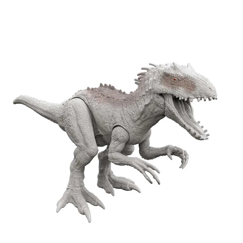 Jurassic World Sound Surge 12-Inch Indominus Rex Dinosaur Figure Movable Joints Strike & Chomp Action Dinosaur Toys Boy Toys