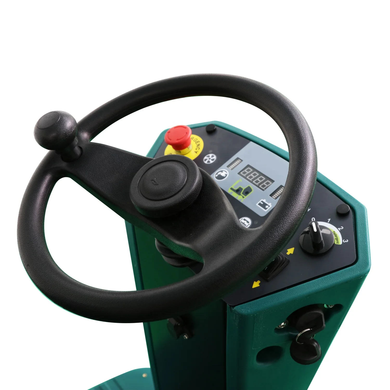 MZL Industrial Ride On Floor Cleaning Scrubber Machine Gym Automatischer Betonbodenwäscher