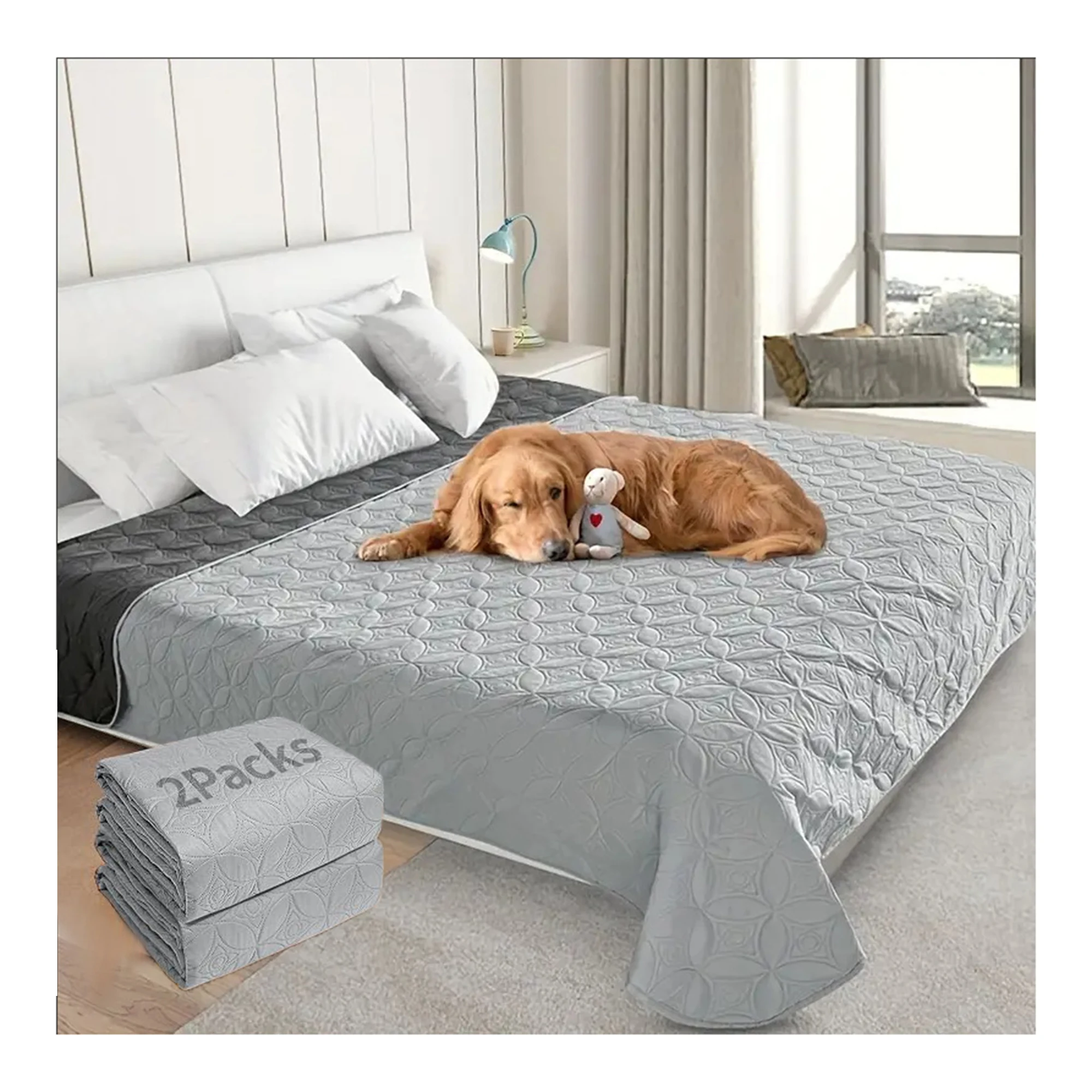 Waterproof Dog Blanket Waterproof Dog Bed Cover Protects Couch Pet Scratches And Dirt Accidents