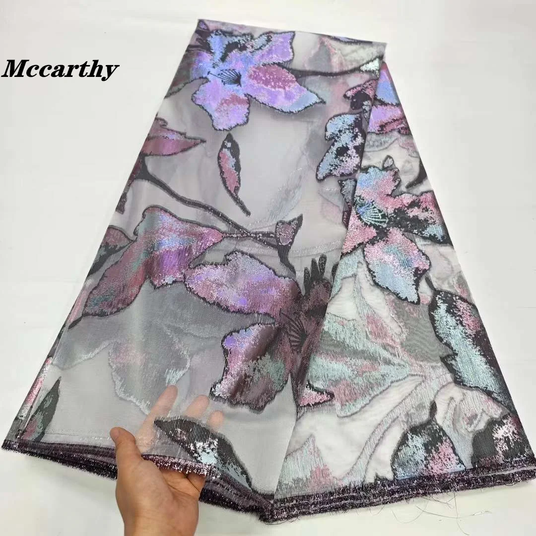 

Mccarthy Lace Fabric African Brocade High Quality Design Nigerian Lace 2024 French Jacquard Lace For Party Lace Fabric HD22YN