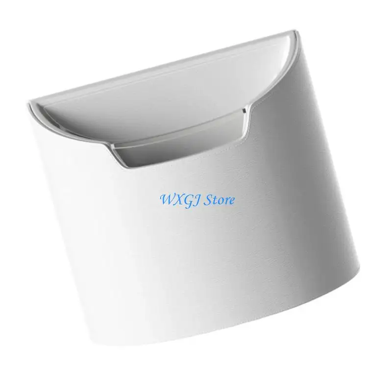 

37JE Leather & ABS Car Trash Can Leak Proof Removable Inner Bucket Small Designs Storage for Vehicle Home Office Travel