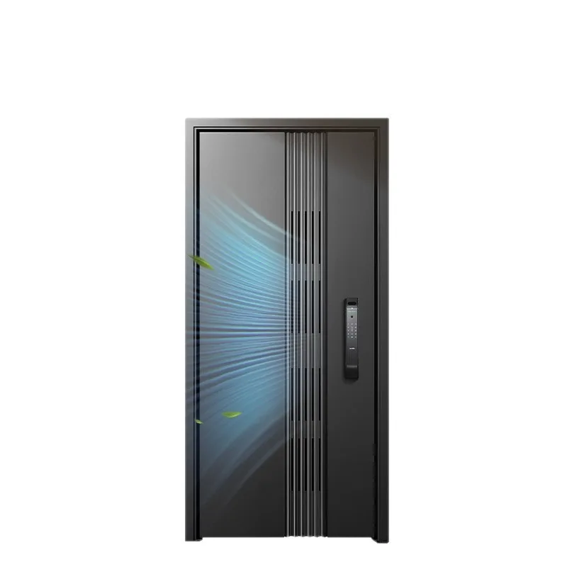 Ventilation door, Class A anti-theft entry door, zinc engineering door