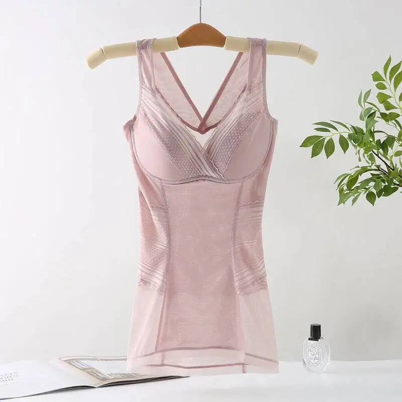 

Женский цельный тонкий корректирующий бюстгальтер без косточек, формирователь тела, одежда для похудения, корректирующее белье, животик для женщин, женский жилет