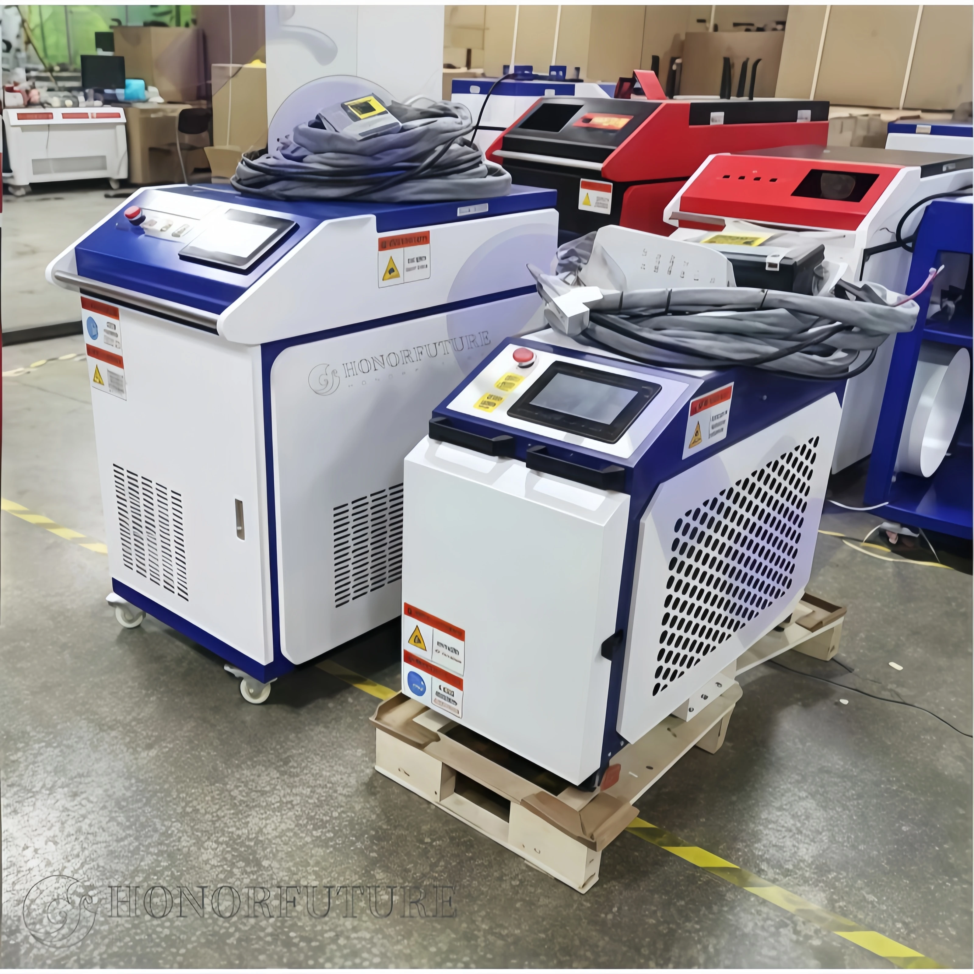 Professional CNC Fiber Laser Welding Cutting Cleaning Machine 1.5kw 2kw 3kw 5kw 4 in 1 Lazer Welder Handheld Continuous Tools