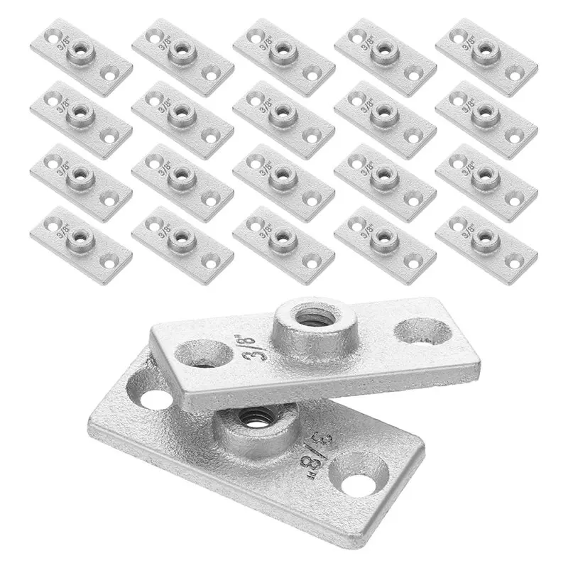 febceiling-flange-hangers-20-pcs-for-3-8-threaded-rod-plate-flanges-ceiling-hangers-threaded-rod-diy-plumbing
