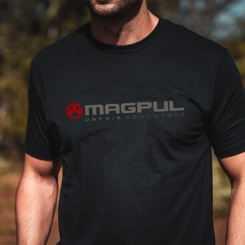 Camiseta Masculina Estilo Magpul Unfair Advantage, Blusa Casual de Algodão Manga Curta Gola Redonda, Camiseta Tática para Armas de Fogo para Uso Diário 2026