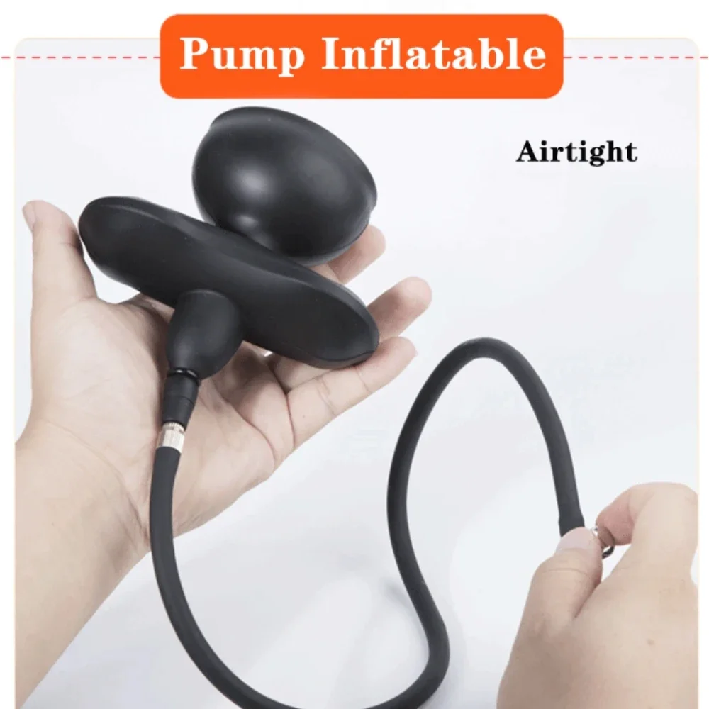 

Detachable Pump Silicone Inflatable Mouth Gag Restraint Slave Bondage Open Mouth Ball BDSM Fetish Adult Games Sex Toy for Woman