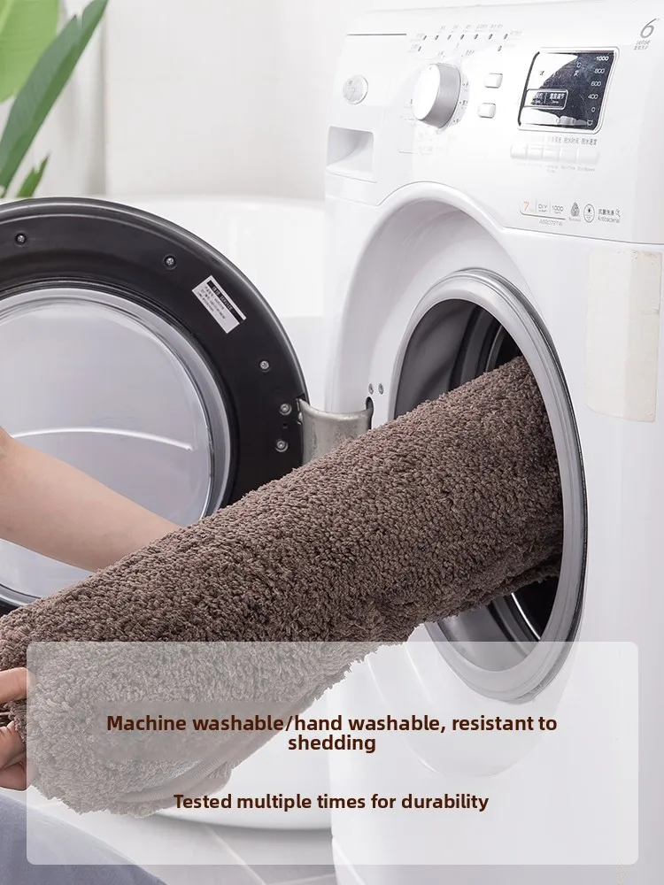 

Batoom Kitchen Door Mat Anti-Slip Water Absorbent Floor Carpet Home Entrance Rug Square ape hine Waable Simple Sle