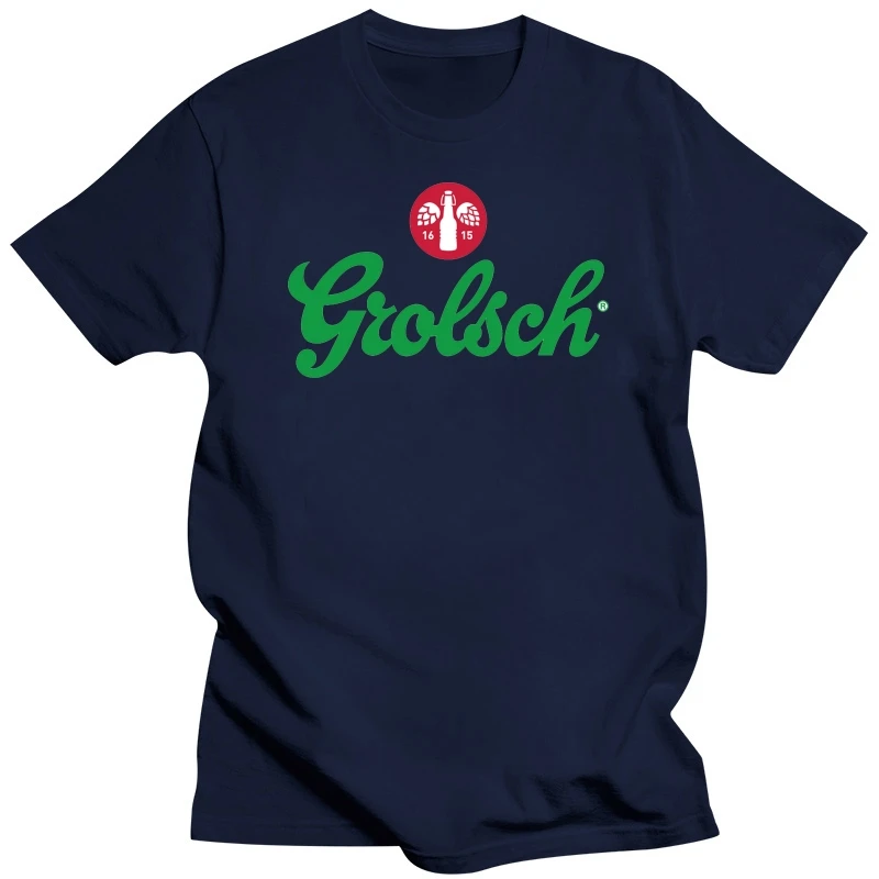 Grolsch Premium Lager T Shirt Grolsch Beer Shirt Fashion Summer Paried Tshirts Tee Shirts Hipster O-neck