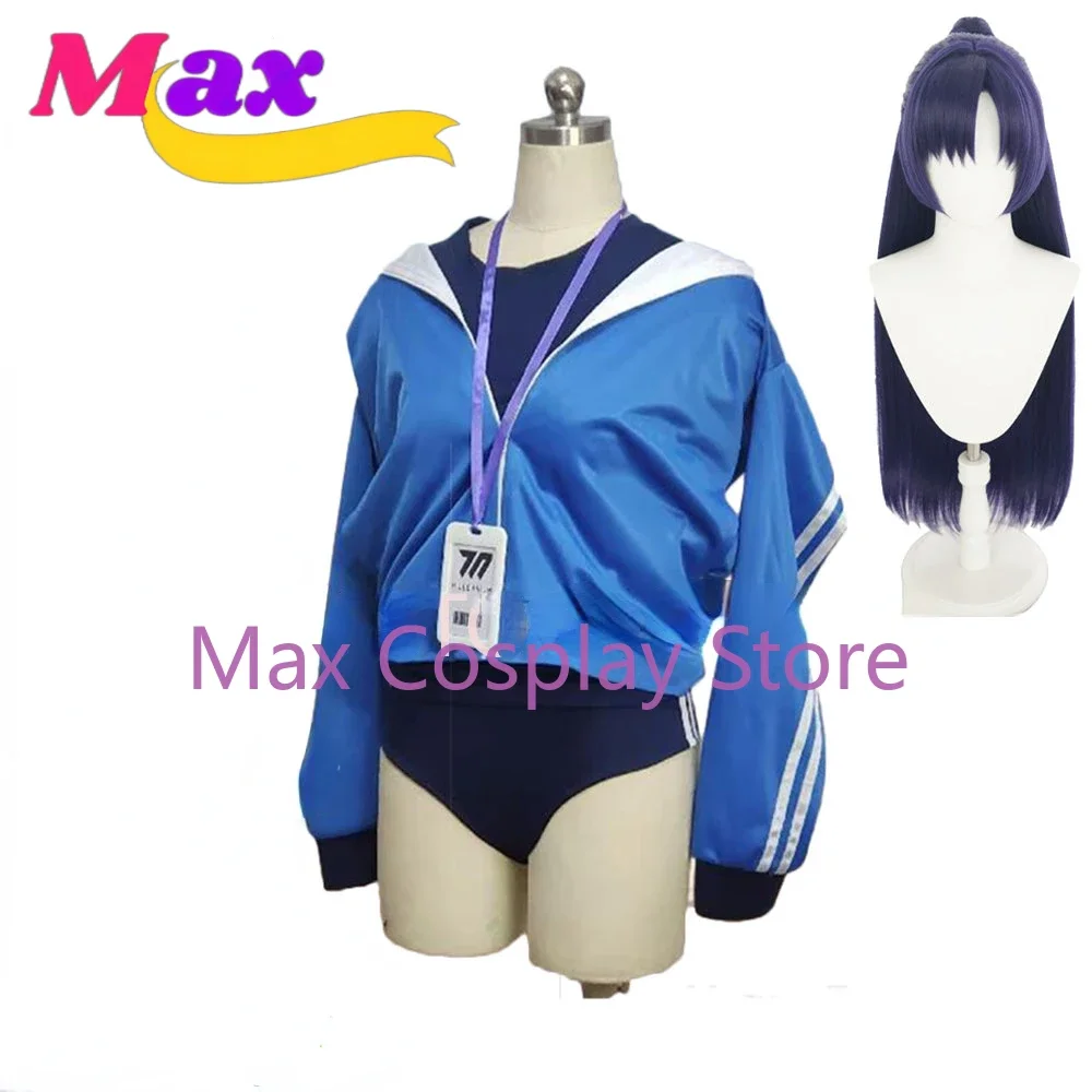 

Max Hayase Yuuka Cosplay Costume Game Cosplay Women Sexy Gym Suit Coat Shirts Shorts Halloween Uniforms Custom Made