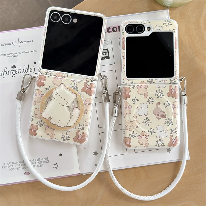 Korean Cute Cat Flo…