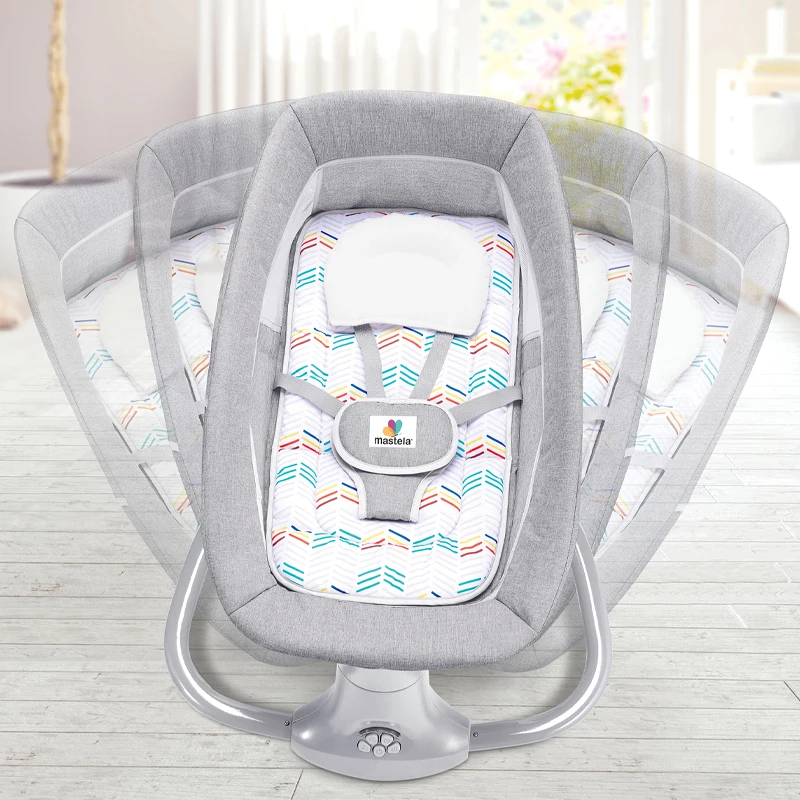 3-In-1 Electric Portable Baby Seat Swing Rocker and Trampoline Seat