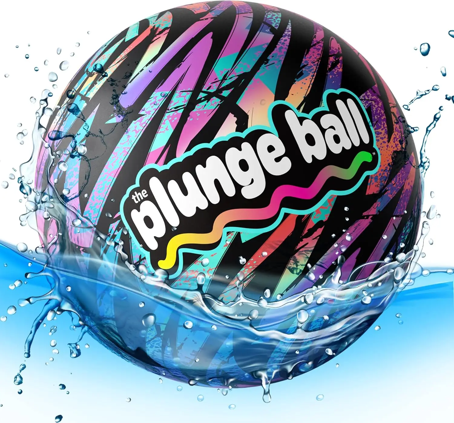 Plunge Ball - Pool Toys - Swimming Pool Games for Kids, Adults and Family - Water Balls - Water Toys