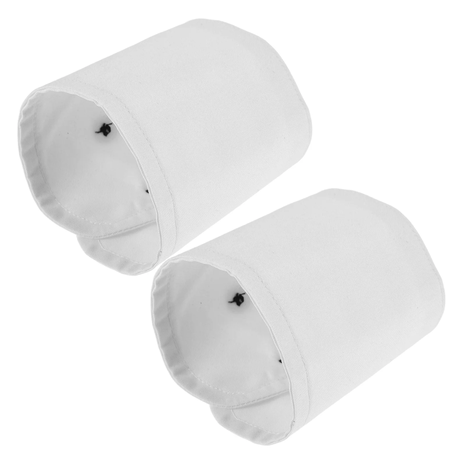 1 زوج الأصفاد المعصم الزخرفية أنيقة ثلاثية الأبعاد تصميم لينة مريحة النسيج للنساء الأكمام كاذبة انفصال قميص الأصفاد المزخرفة