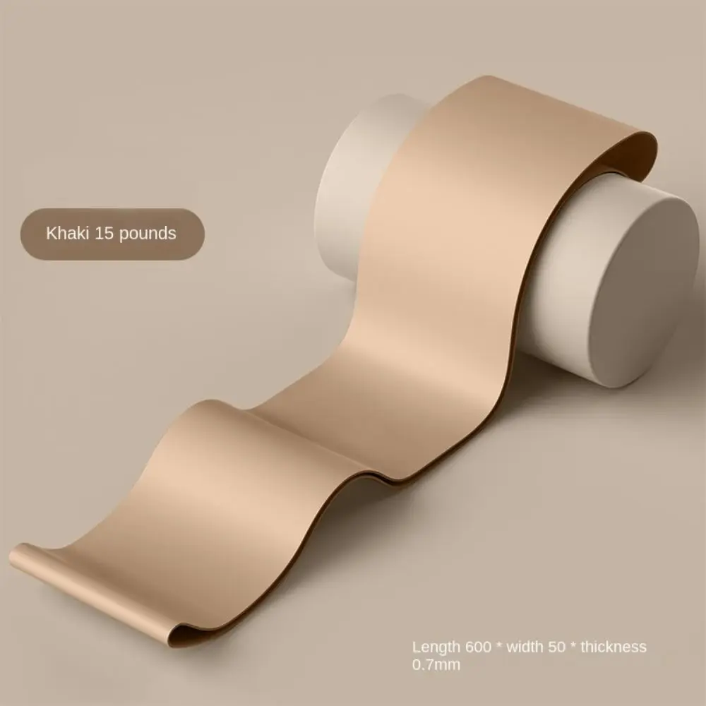 اليوغا التدريب اليوغا شريط مرن مساعدة الفرقة أربطة مرنة اللياقة البدنية المقاومة العصابات الصلبة اللون تمرين كروسفيت