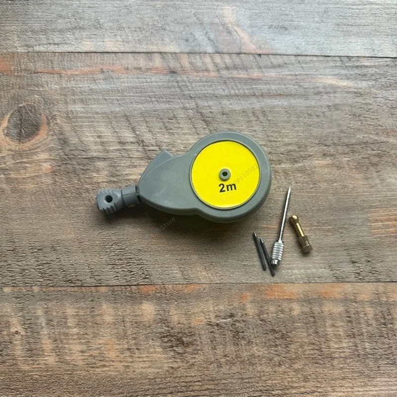 For Woodworking Compass Tape Measure Measuring Circle Arc Drawing Scribing Hand Tool with 10 Refills