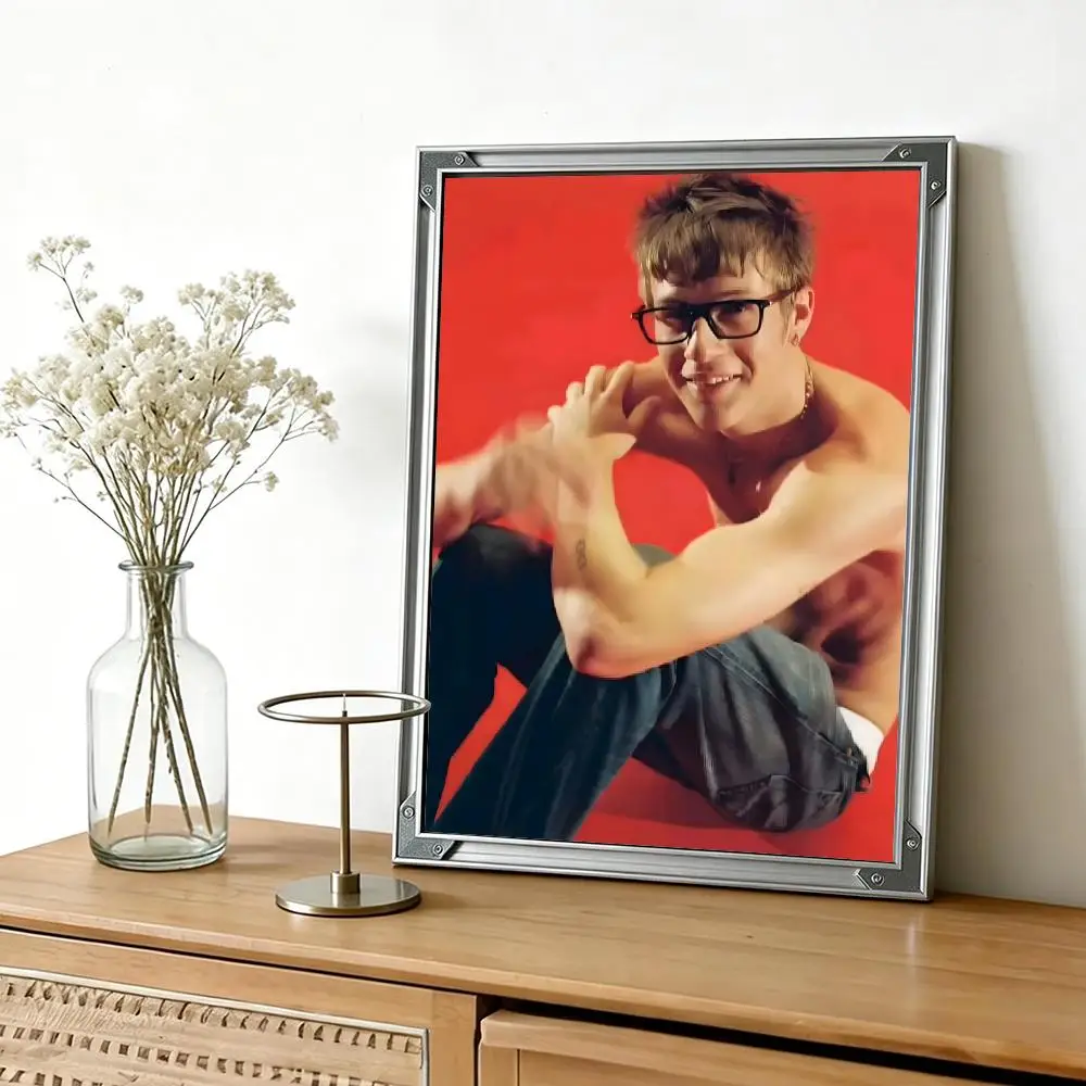 Singer M-Malcolm T-Todd Poster Artistic Stylish Wall Art for Home Office Bar Decor Living Room Reusable