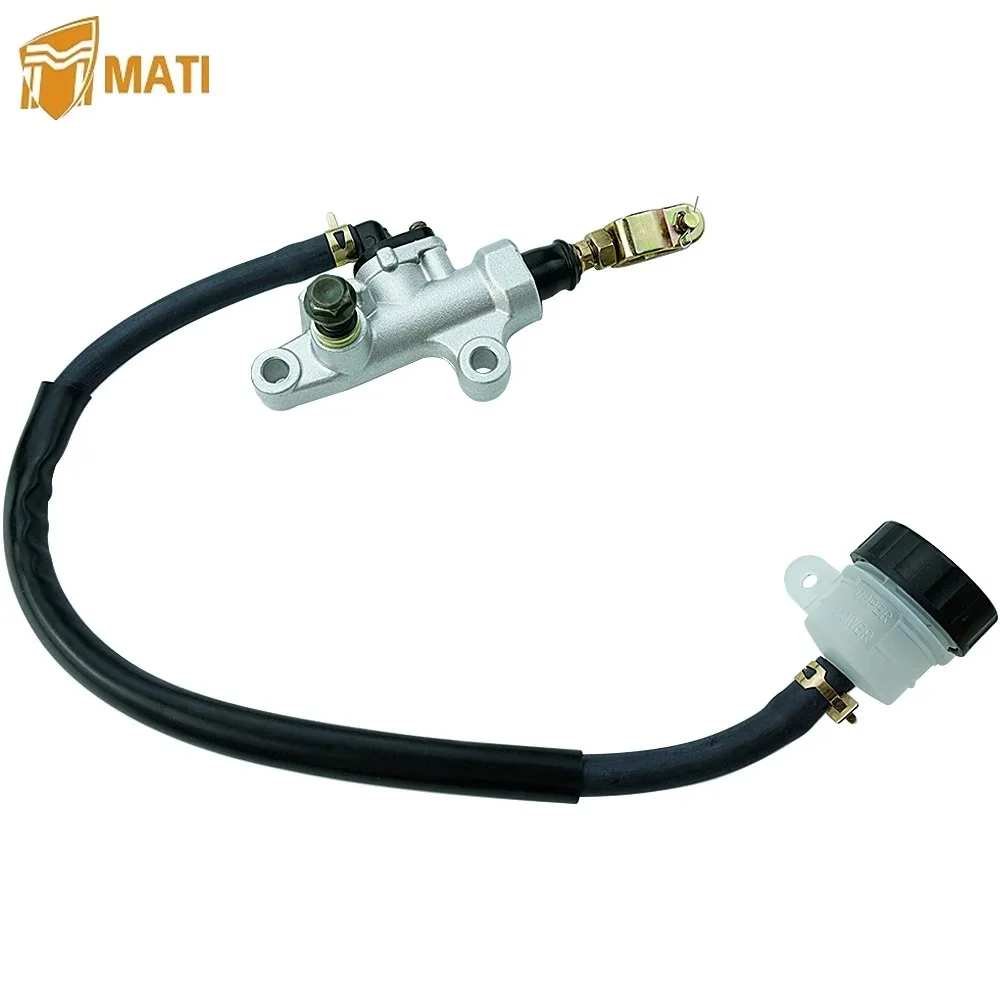 

Bomba de cilindro maestro de freno trasero Mati para Yamaha Raptor 700 700R YFM700 YFZ450R YFM 450 cilindro maestro hidráulico 1