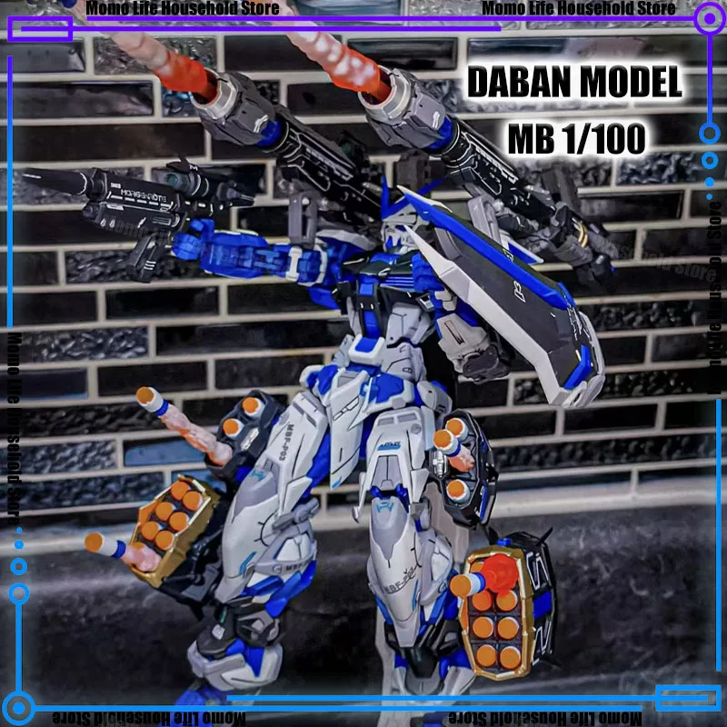 DABAN 8810 MB 1/100 MBF-P03 アストレイブルーフレーム組立モデルキットプラスチックスケルトンアニメアクションフィギュアロボットプラモデルおもちゃ