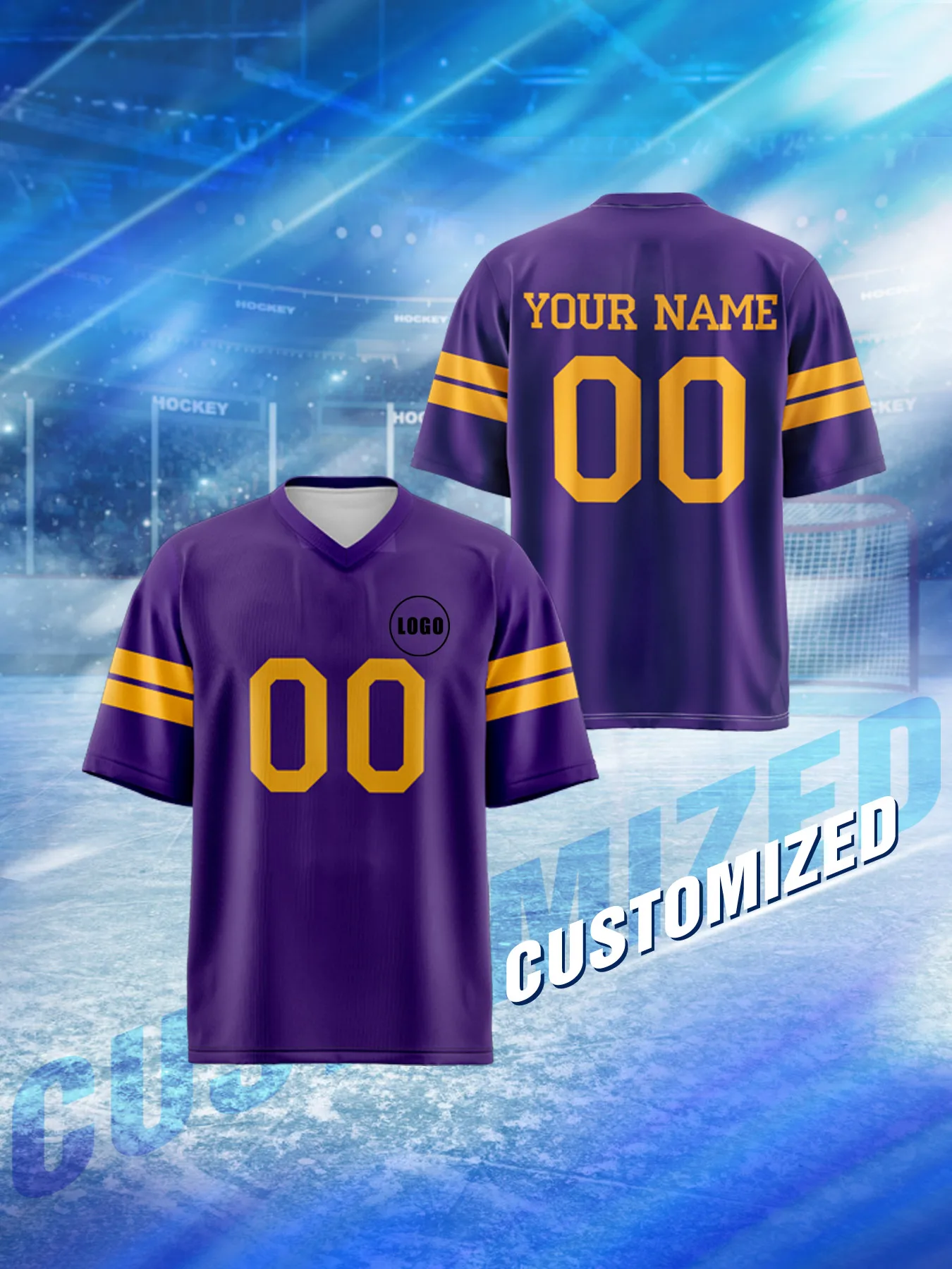 

Спортивная регбийная футболка унисекс 2026 с индивидуальным именем и номером, быстросохнущая, стильная, с сублимационной печатью