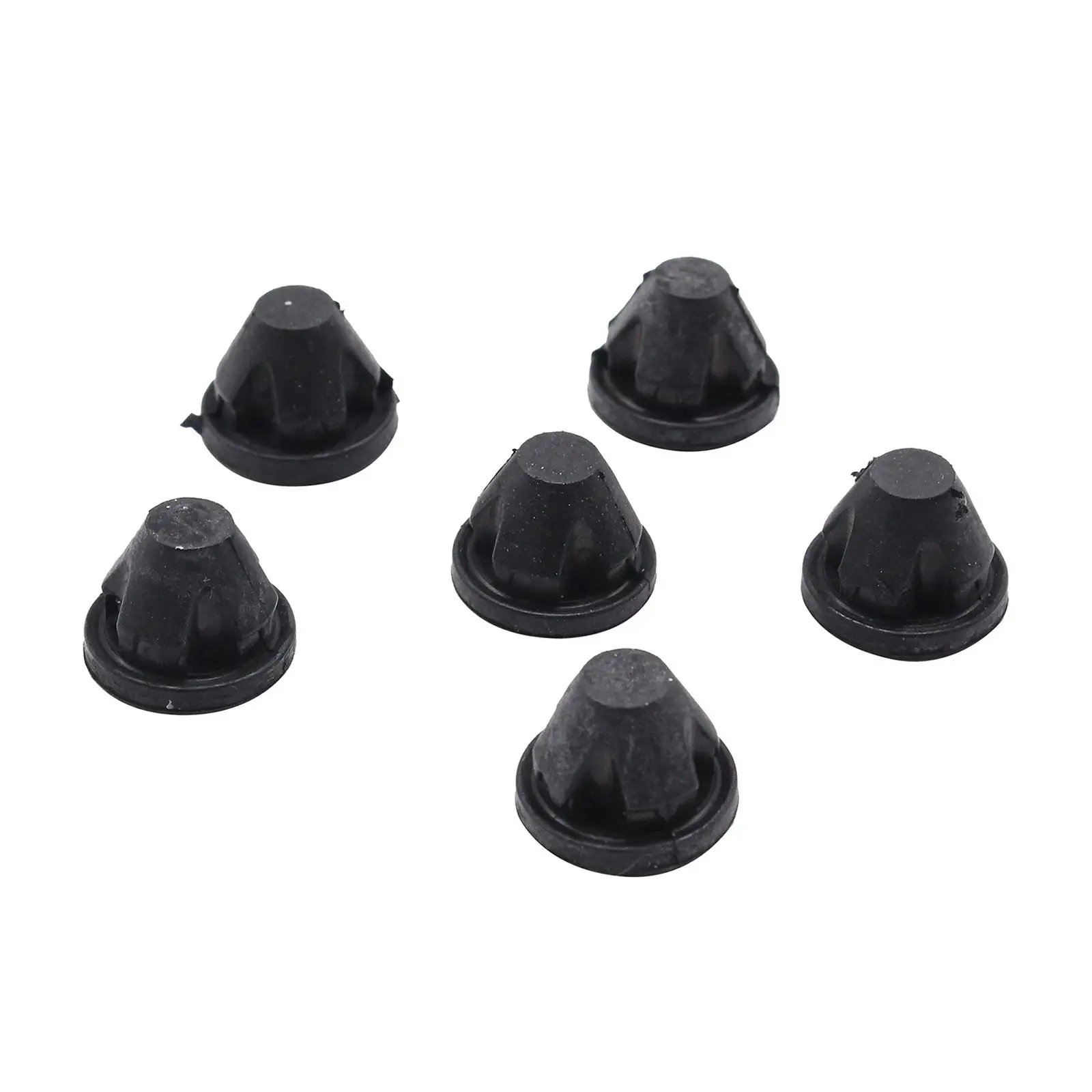 Pack of 5 Car Engine Cover Grommets Sockets Rubber Durable 03184, Resistant to low temperature and not easy to oxidize.