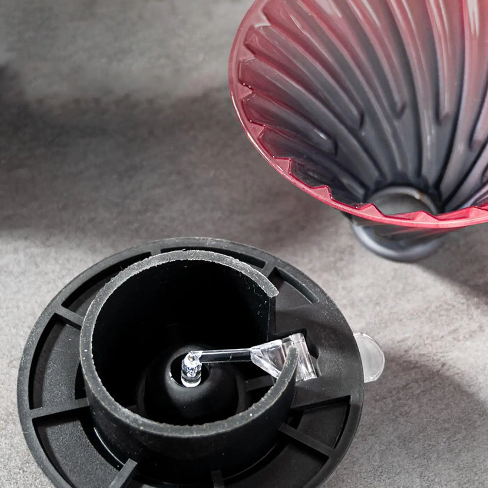 

Чашка для заваривания кофе, капельная кофеварка, быстрая фильтрация, съемный инструмент с градиентом цвета для путешествий, кемпинга