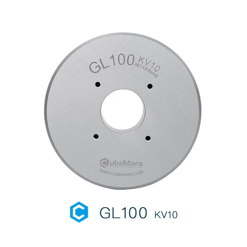 GL100 KV10 CubeMars 24V Lightweight High-Precision Outrunner Smart Gimbal Motor"