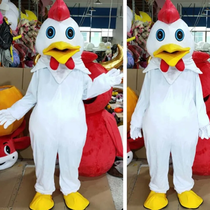 

Rooster Mascot Costume Poultry Animals Cosplay Clothing Advertising Props Clothing Cartoon Dolls