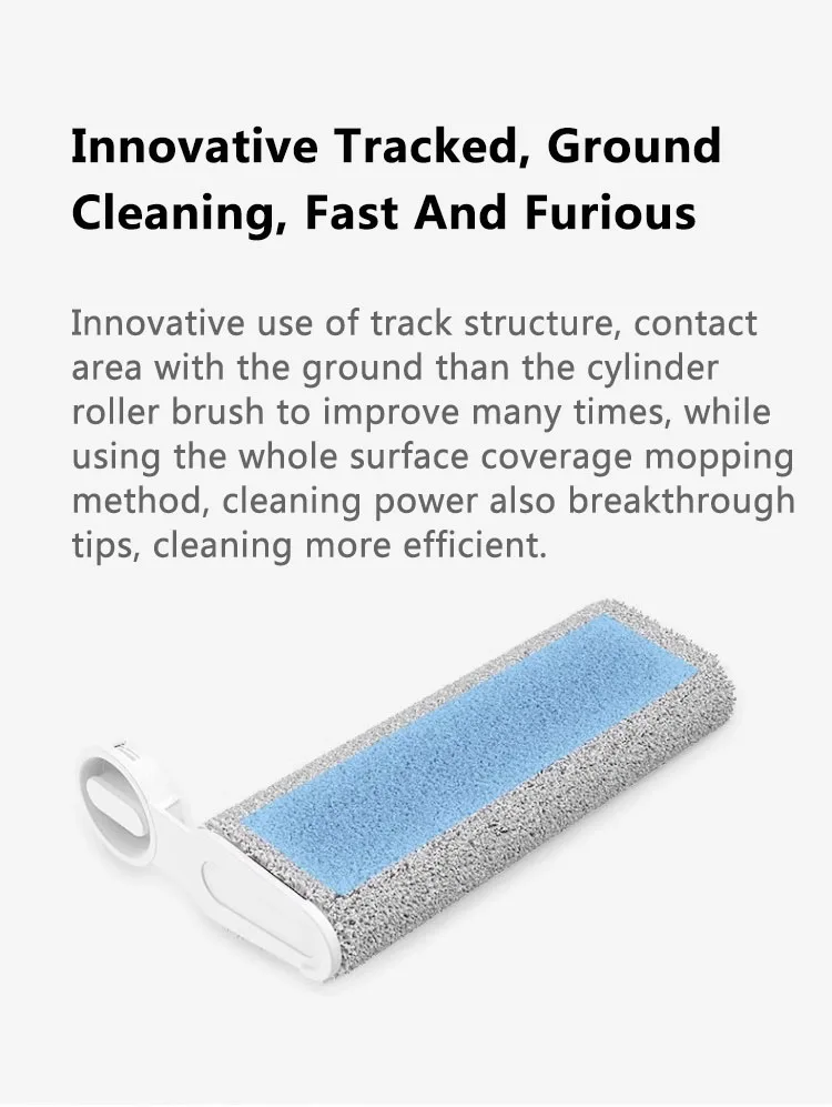 Per Xiaomi Norma Mijia B302CN / Shunzao H200 Z20 Z30 Wireless Scrubber Aspirapolvere Filtro Rullo Straccio Interni Parti di Ricambio