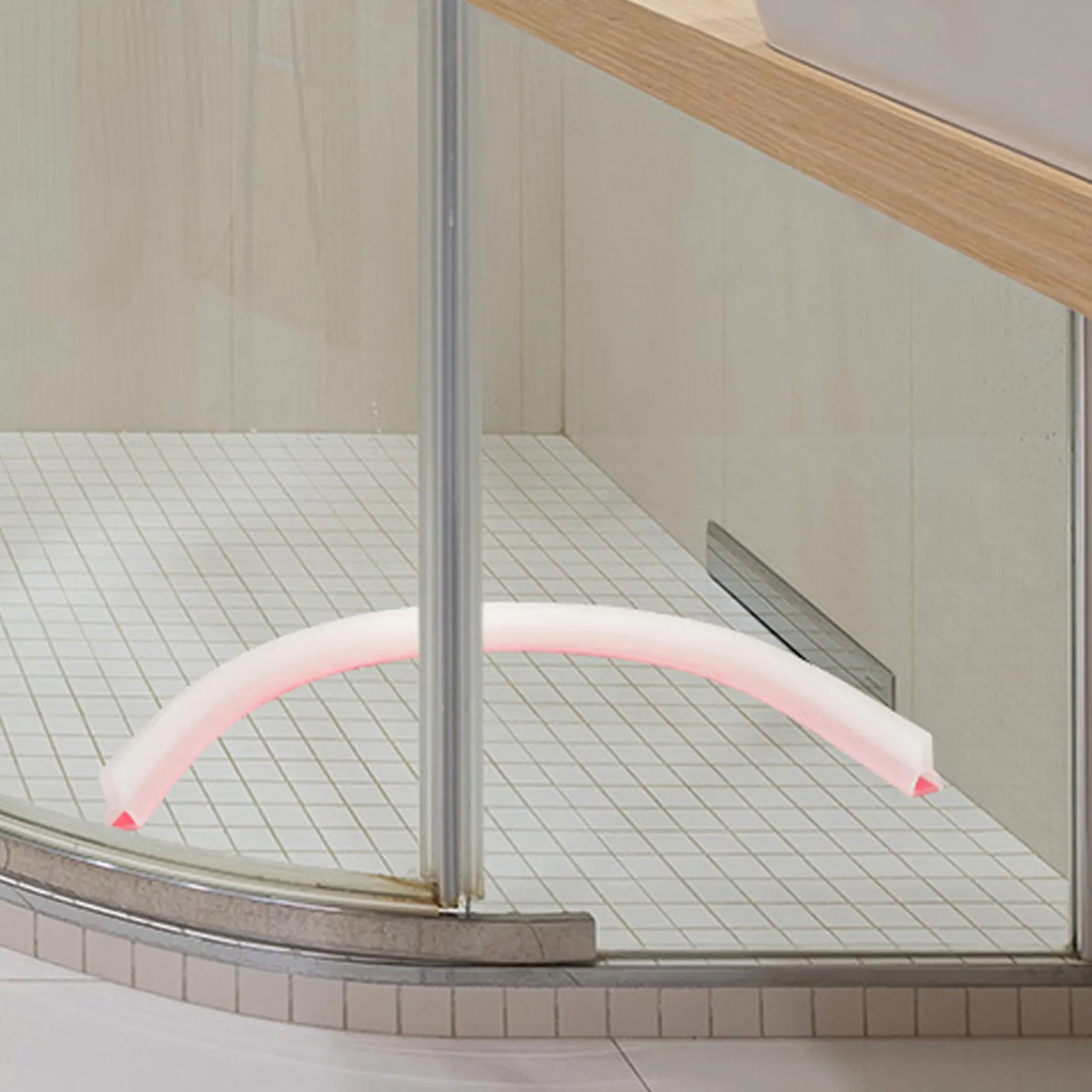 

Силиконовый барьер от брызг 1,5 м, самоклеящийся, для кухонной раковины, защита от брызг, водозащитный барьер для душа