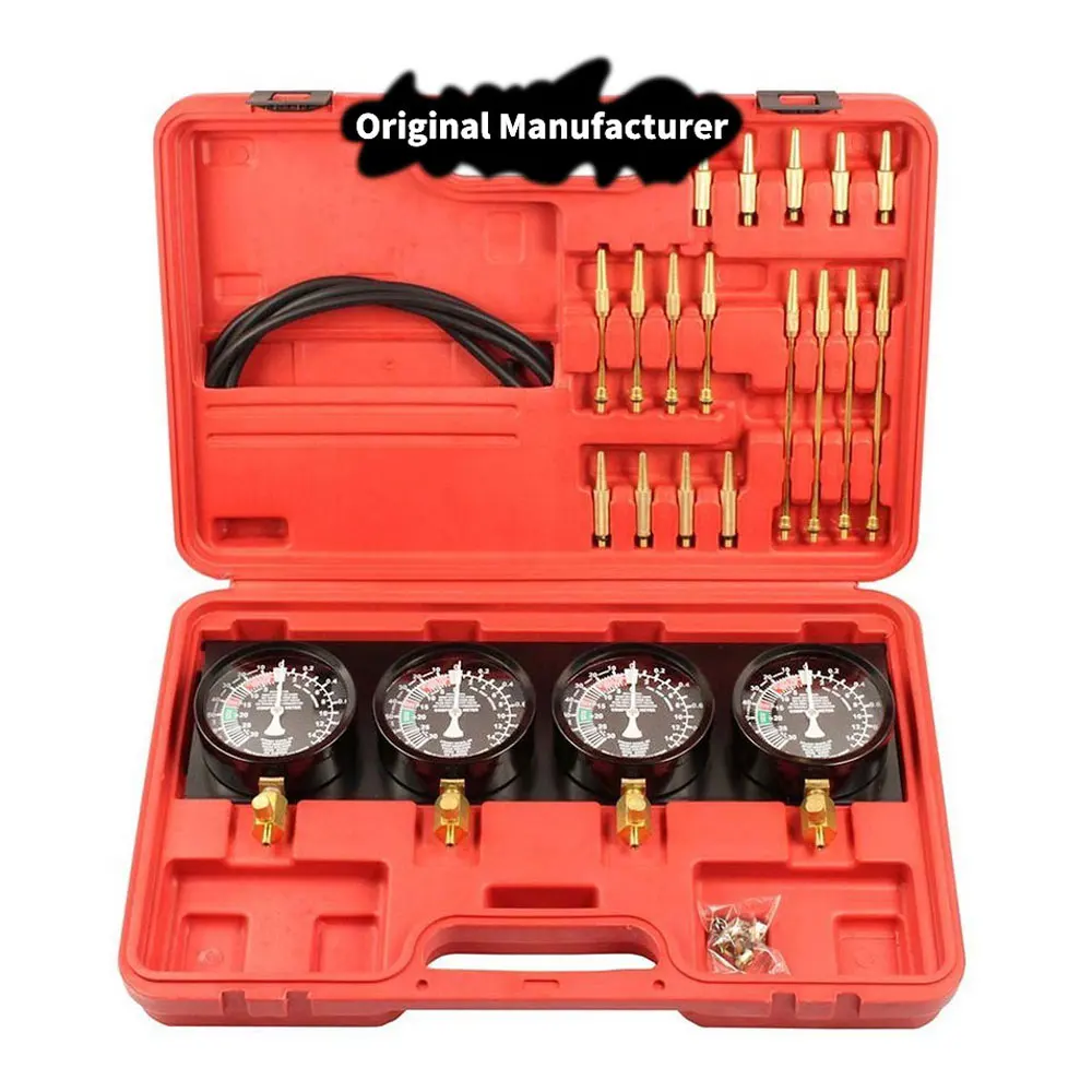 

Universal Vacuum Carburetor Synchronization Balancer Gauge Carb Sync Repair Auto Tool Set Kit