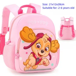 Original Paw Patrol Chase Skye Backpack High Quality Schoolbag Kids Preschool Bag Satchel Bag Kindergarten Knapsack Travel Bags