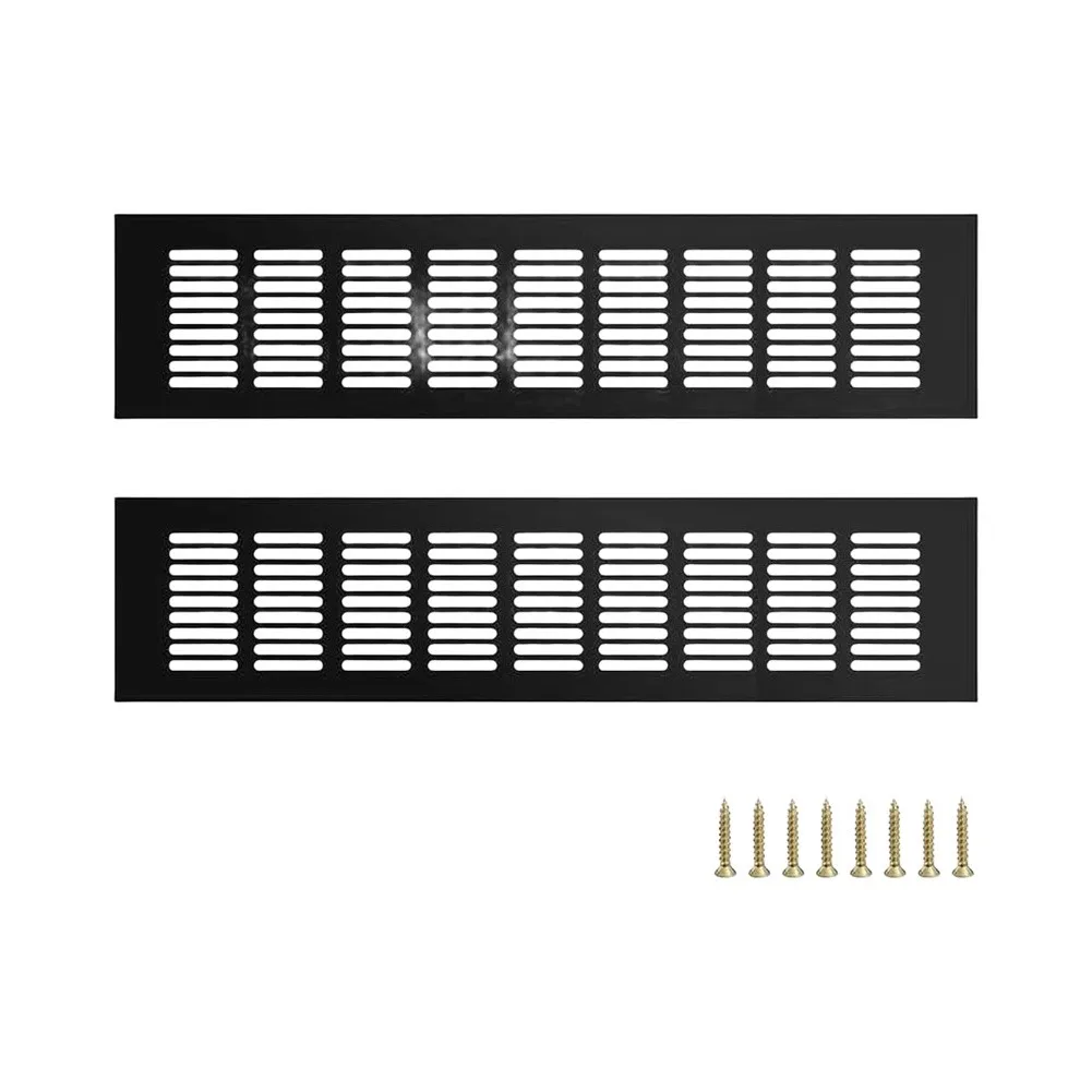 For Heat Reduction In Cabinets Cabinet Ventilation Grilles Long-lasting Aluminum Vent Grille Aluminum Ventilation Grille
