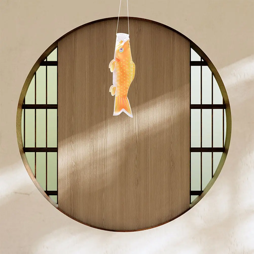Japanese Carp Windsock Colorful Koi Fish Flag Outdoor Garden Festival Decoration Carp Kite Decorative Wind Socks
