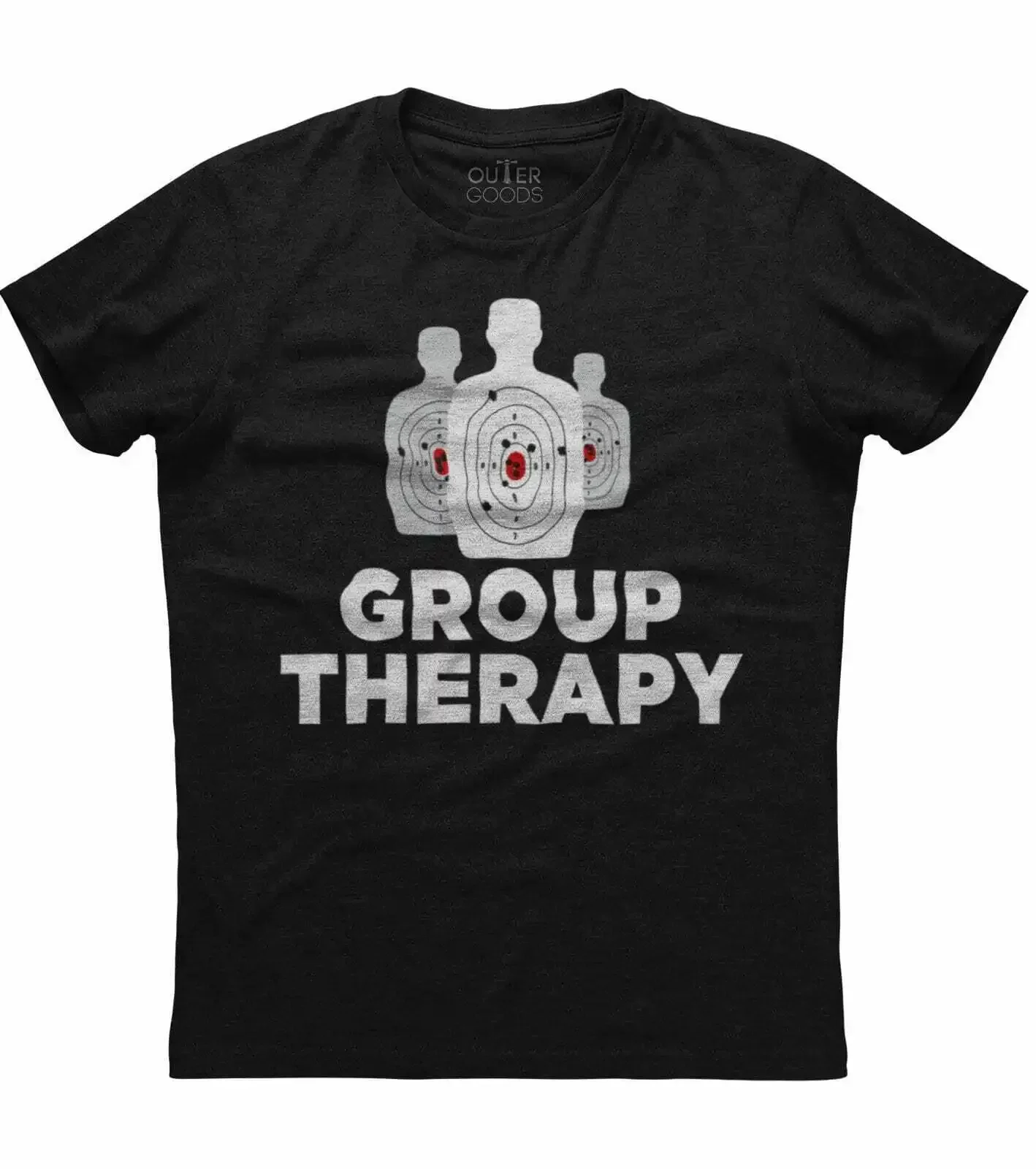 

Group Therapy. Funny Graphic Distressed Printed Patriotic T-Shirt. Summer Cotton O-Neck Short Sleeve Mens T Shirt New S-3XL
