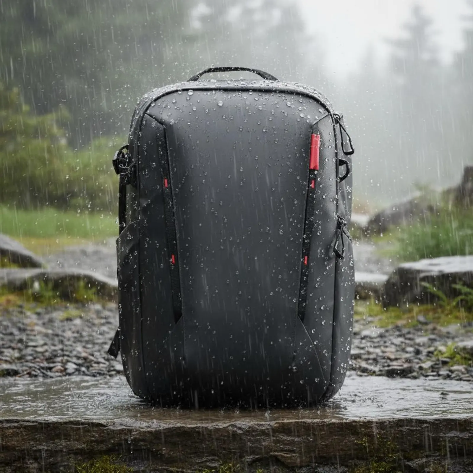 Waterproof Camera Backpack Large Capacity Mirrorless Camera Backpack Multiple Compartments Padded Interior for Travel, Outdoor