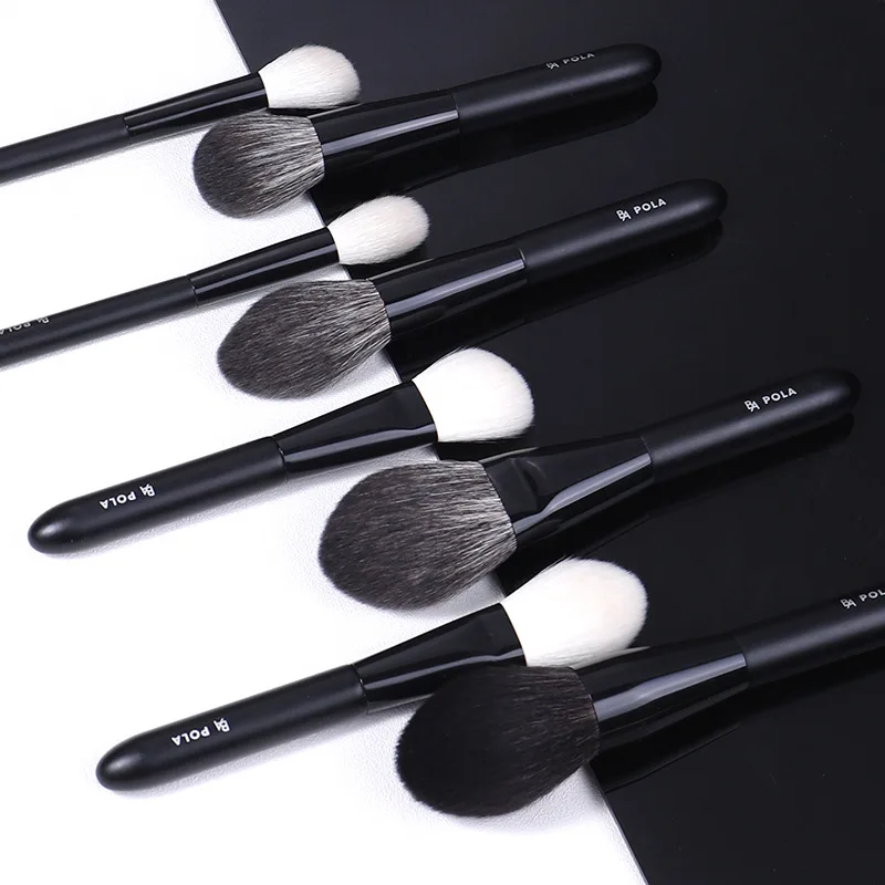 1 pc Pro Animal hair Makeup brushes Powder contour Blusher Make up brush Highlight Bronzer exquisite Professional